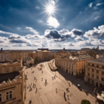 Widok na Kraków